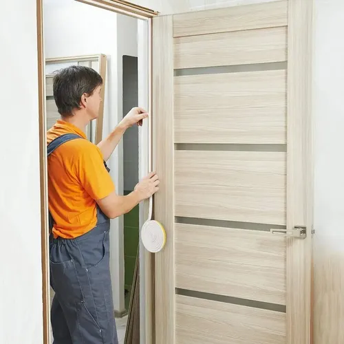 Burlete Cinta Aislante Térmica Adhesiva Puerta Ventana 10 M 15