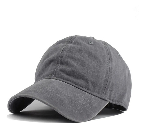 Gorro Jockey Desgastado Básico Estampar O Bordado Unisex