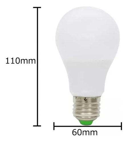 Pack 5 Ampolletas Led 15w E27 Sec Luz Cálida/fría Hbled 19