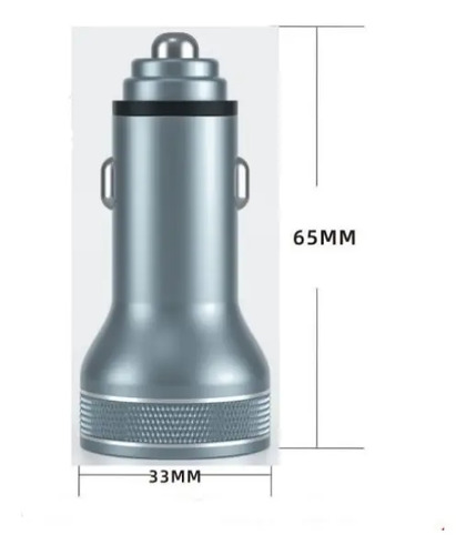 Cargador Auto Essager, Carga Rápida 36 W, Tipo Usb Y Tipo C Plateado 6