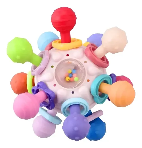 Juguetes Sensoriales Para Bebés Montessori 4 En 1 Pelota 4