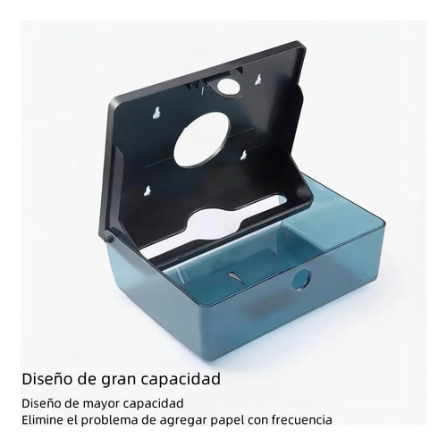 General Dispensador De Papel Toalla Interfoliada Azul Acero 10