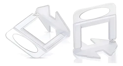 Clips Separador Nivelador De Cerámica 1.5mm / 100pcs Transparente
