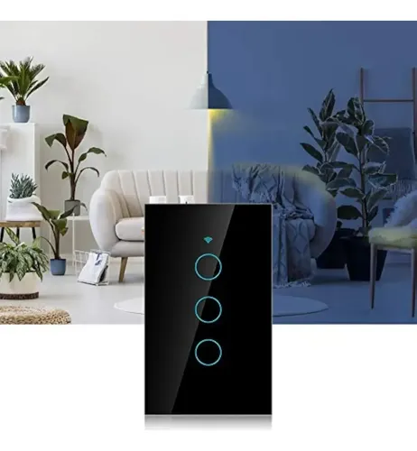 Apagador Inteligente Wifi Sin Cable Neutro 1,2 O 3 Canales 20