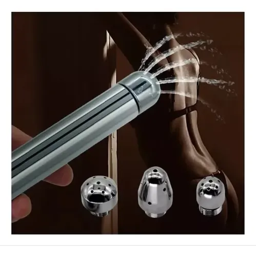 Ducha Anal Vaginal Enema Para Lavado Enjuague 3 Cabezales 18