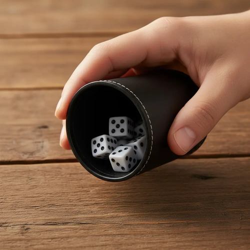 Juego De Mesa Juego De 4 Cachos De Eco Cuero Negro 14