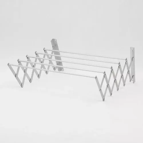 Tender De Pared Retráctil Aluminio Blanco Click Ventas 80cm 5
