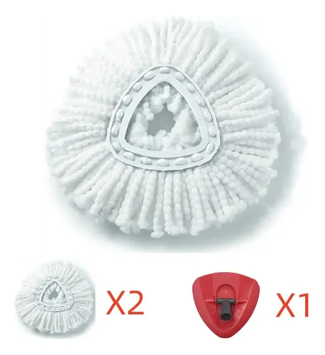 Mopa Balde Easy Wring Clean Para Repuesto Repuesto Blanco 17