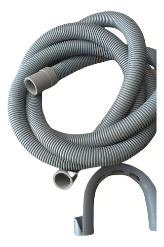 Manguera Extensión Desague Para Lavadora LG Samsung Daewoo Gris