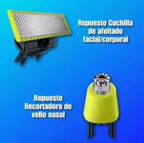 Repuesto De Cuchillas Philips One Blade X2 Qp220/50 10