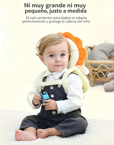 Protecció Caídas Cojín Protector Cabeza Bebes 19