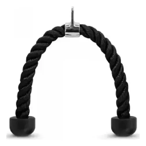 Cuerda Soga Para Triceps, Biceps Polea Mancuernas Fitness 16