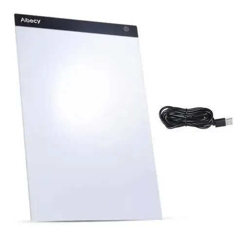Mesa De Luz Portátil Con Diseño Led Digitalizador A4. Drawe Audífonos 2