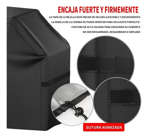 Funda Barbacoa Impermeable Allidea Protector Parrilla 145x117x61cm 17