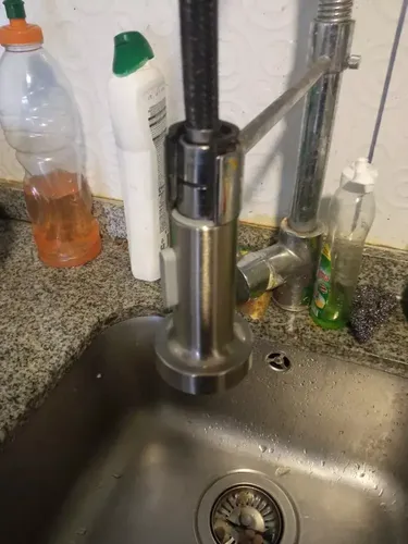 Boquilla Repuesto Llave Monomando Lavaplatos Llave De Cocina Plateado Reemplazo Del Grifo 20
