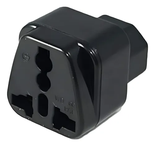 Adaptador Ups C14 A C13 Au Us Uk Eu Chile Enchufe 2pack Negro 9