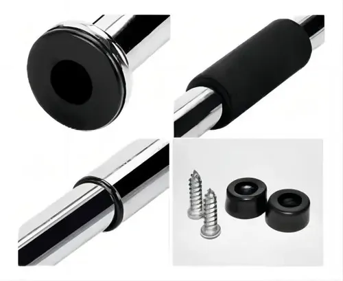 Barra De Ejercicios Ajustable Para Puerta Dominada/flexiones Negro 3