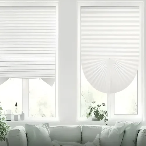 Cortina Autoadhesiva Sin Taladro, Bloqueo Luz 90x240 Blanco 14