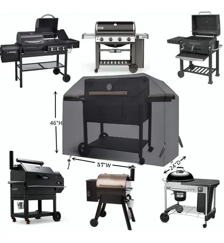 Funda Barbacoa Impermeable Allidea Protector Parrilla 145x117x61cm 16