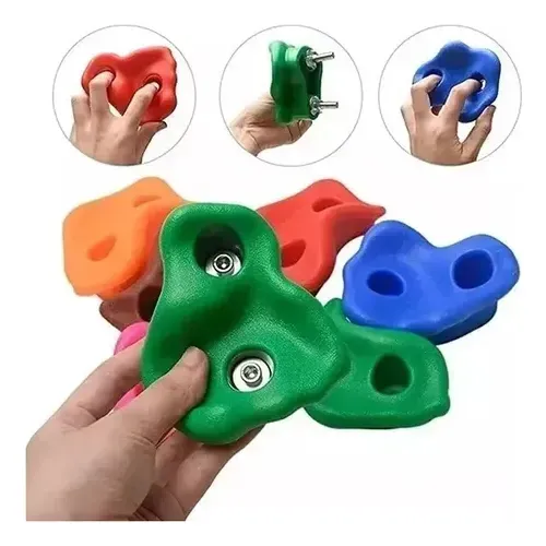 18 Presas Piedras Escalada Pernos Nuts Madera 6
