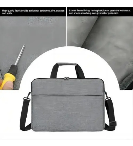 Bolso Ordenador Para Notebook Funda Portátil Fundas 17inch Gris 11