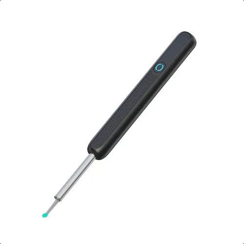 Limpia Oídos Cámara Inteligente Extractor De Cera Endoscopio Color Negro Ne3 3