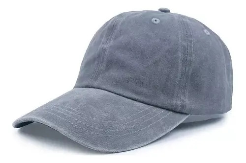 Gorro Jockey Desgastado Básico Estampar O Bordado Unisex 17