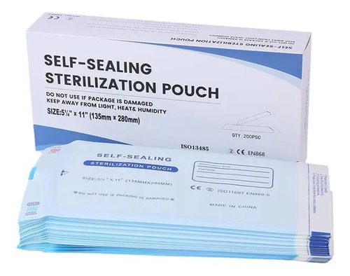 Bolsas De Esterilización 90 X 260 Mm - Pack De 200 Unidades 6