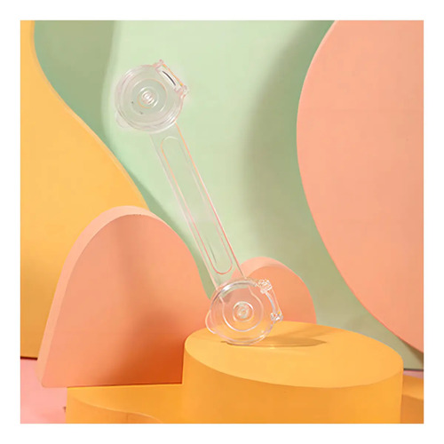 Pack 20 Seguros Niños Bebés Muebles Cajones Refrigerador Transparente 3