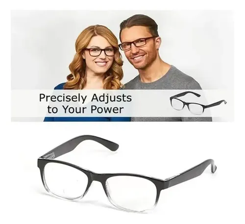 Lentes De Lectura Multifocal One Power Rango 0.5- 2.75 Tv Negro 4