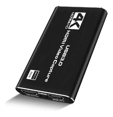 Capturadora Hdmi 4k Ultra Video Audio Mic In Streaming 3.0 14