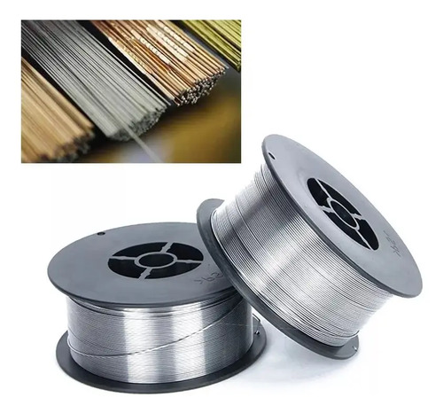 Alambre Mig Flux Core 0.8mm 1 Kilo Para Soldar Sin Gas 17