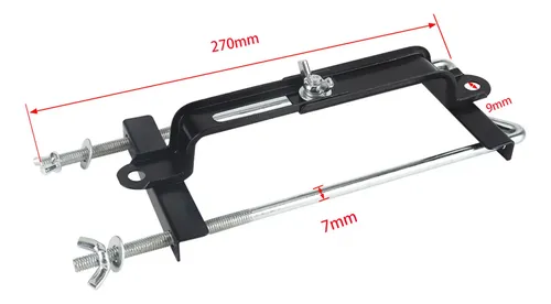 Soporte Fijador Batería Ajustable Auto Seguro Estabilizador 16