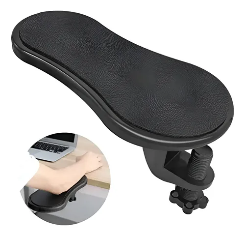 Apoyabrazos Para Computadora Escritorio-giratorio 180° Negro 2