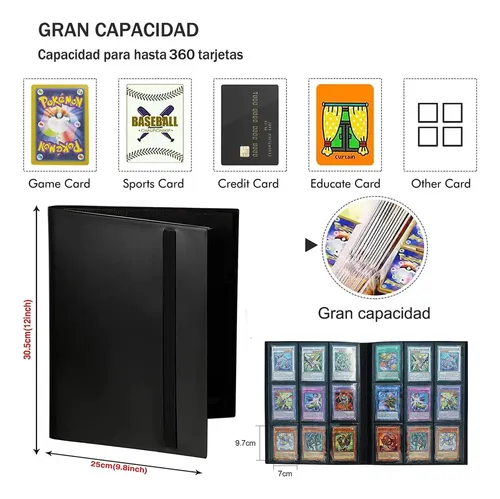 Álbum Para 360 Cartas Coleccionables Falatale Con 20 Hojas 19
