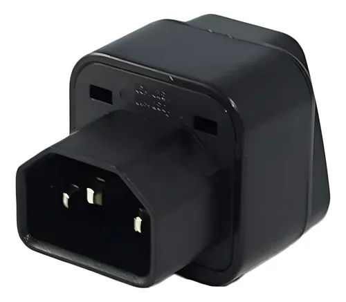 Adaptador Ups C14 A C13 Au Us Uk Eu Chile Enchufe 2pack Negro 12