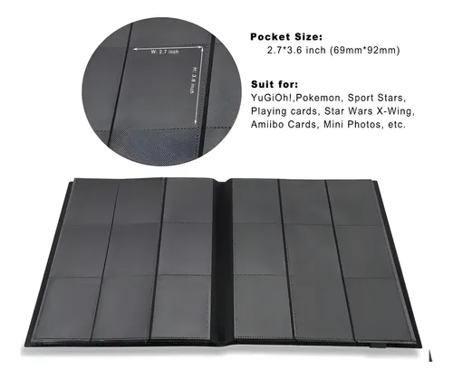 Álbum Para 360 Cartas Coleccionables Falatale Con 20 Hojas 16