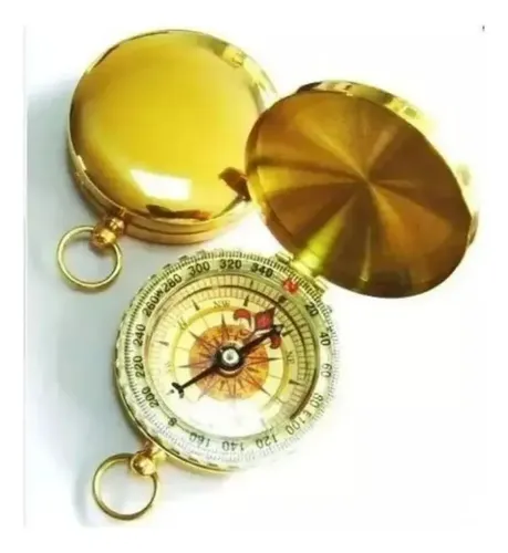 Brujula Vintage Estilo Antigua Camping Outdoor Envio Gratis Dorado 4