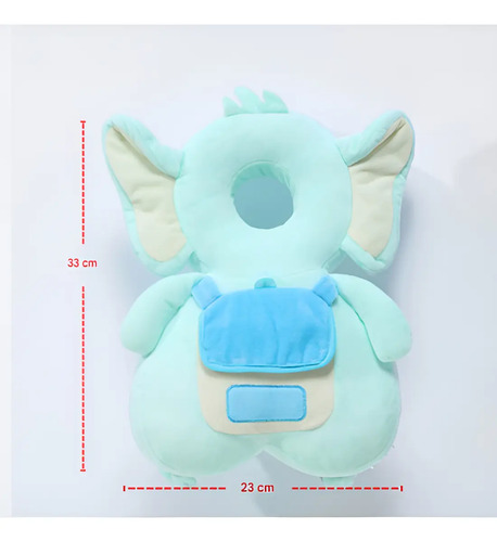 Mochila Protectora Para Cabeza Y Cuello Para Caidas Bebe 20
