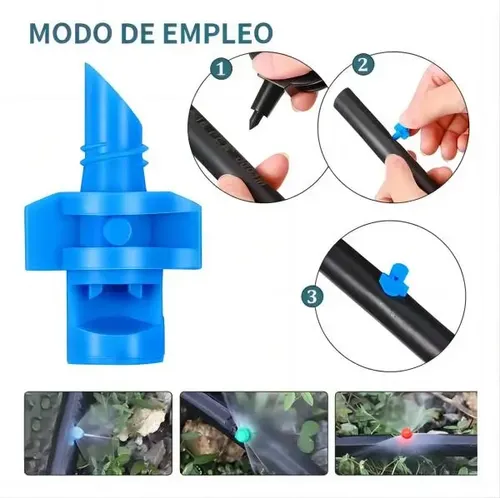 150x Aspersor Micro Jet 90° 180° 360° +abridor De Agujeros 5