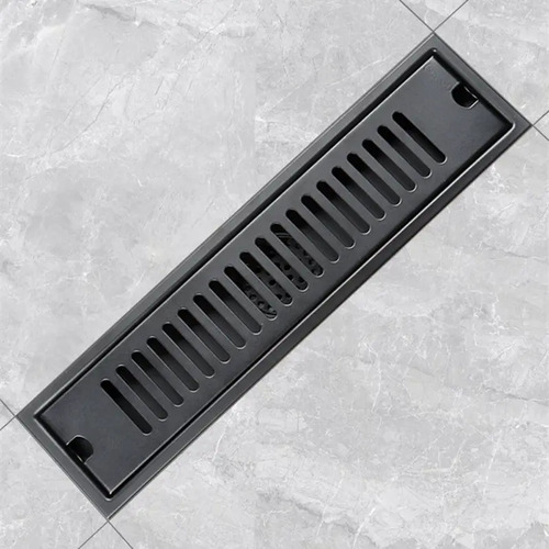 Drenaje Lateral Desagüe De Baño 40x10cm Rectangular Espesar 12