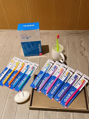 Cepillo De Dientes Gooral 5460 Ultrasoft. Pack 12 Unidades Multicolor 3
