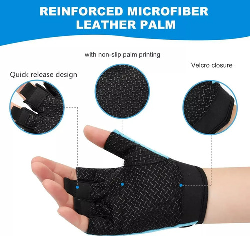 Guantes Entrenamiento Gym Pesas Alta Calidad 16