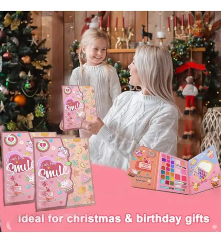 Juego De Juguetes De Maquillaje Cosmético Para Niños Set De 16