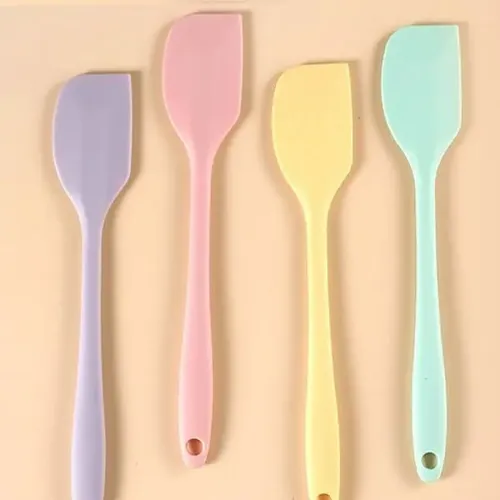 Espátula De Silicona Set De 4 Para Repostería Y Cocina 7
