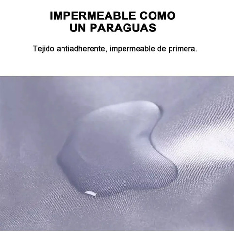 Funda Para Lavadora Impermeable/funda Para Lavadorasecadora Plateado 9