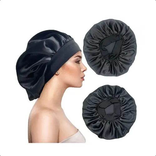 Gorro Satin Para Dormir Cabello Rizado Y Liso Evita Enredos 3