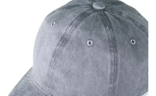 Gorro Jockey Desgastado Básico Estampar O Bordado Unisex 20