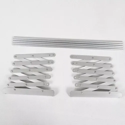 Tender De Pared Retráctil Aluminio Blanco Click Ventas 80cm 6
