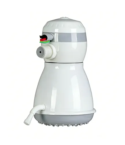 Super Ducha Eléctrica Griferia Ducha 3 Temperaturas -5400w Color Blanco 10